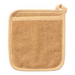 Room & Retreat Terry Pocket Mitt Straw, 7.5 In X 8.5 In