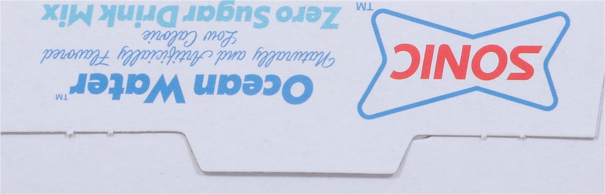slide 8 of 14, Sonic Singles to Go! Zero Sugar Ocean Water Drink Mix 6 ea, 6 ct