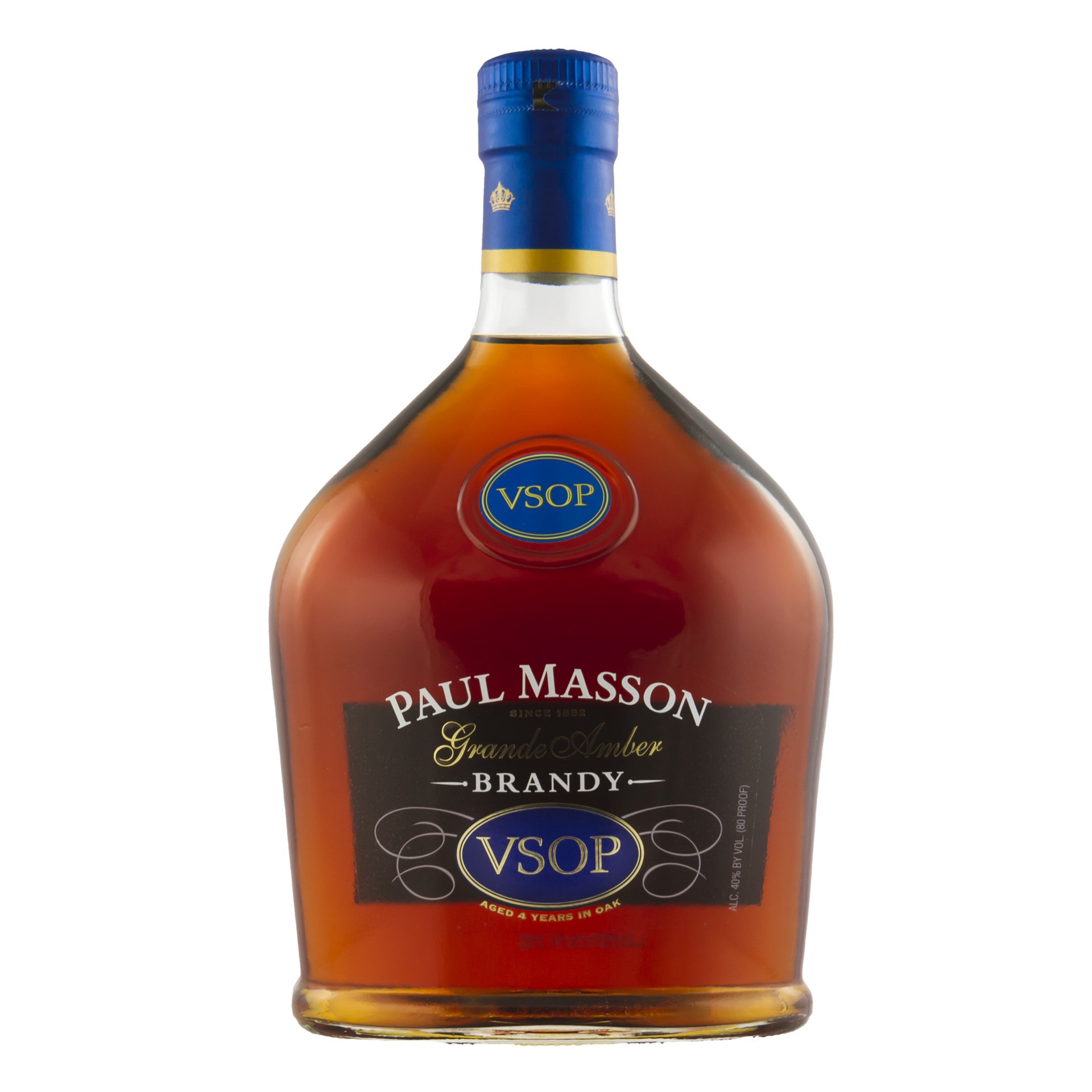 slide 1 of 3, Paul Masson Grande Amber VS Brandy 1.75l 80 Proof, 1.75 liter