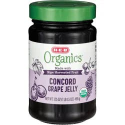 H-E-B Organics Concord Grape Jelly