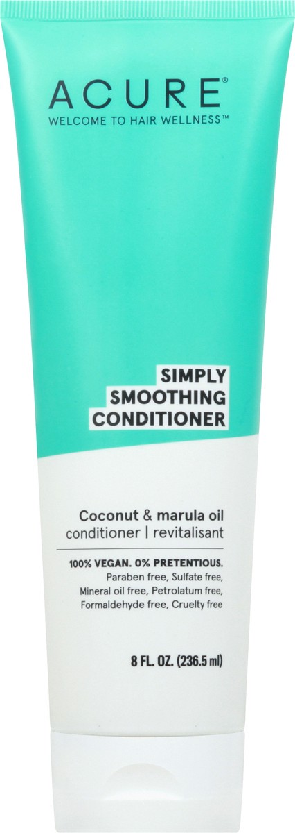 slide 1 of 12, ACURE Simply Smoothing Coconut & Marula Oil Conditioner 8 oz, 8 oz