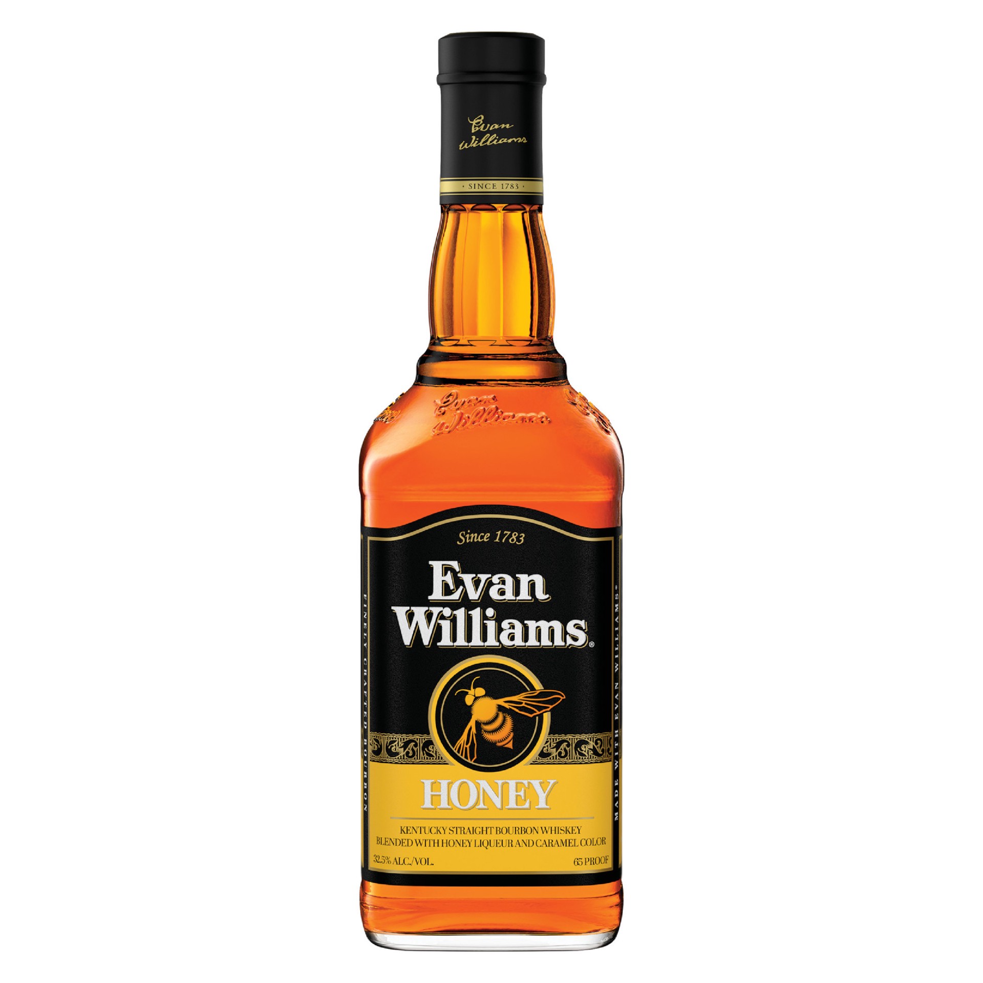 slide 1 of 16, Evan Williams Honey, 750 ml