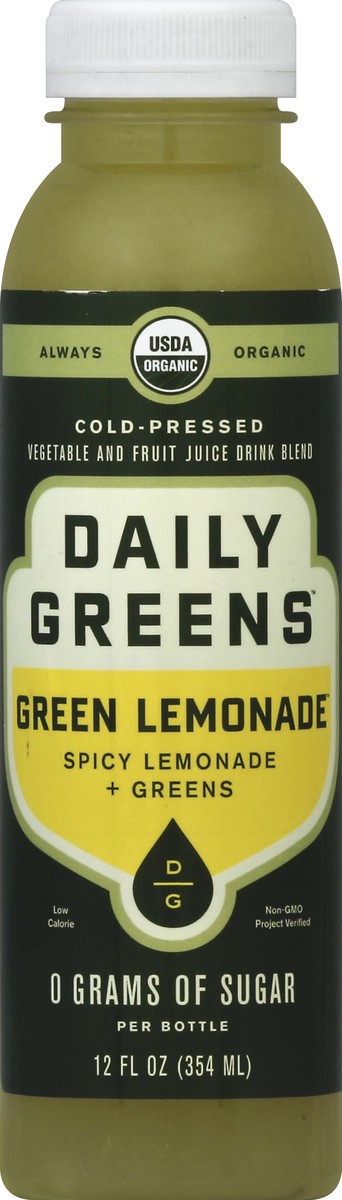 slide 1 of 5, Daily Greens Vegetable and Fruit Juice Drink Blend 12 oz, 12 oz