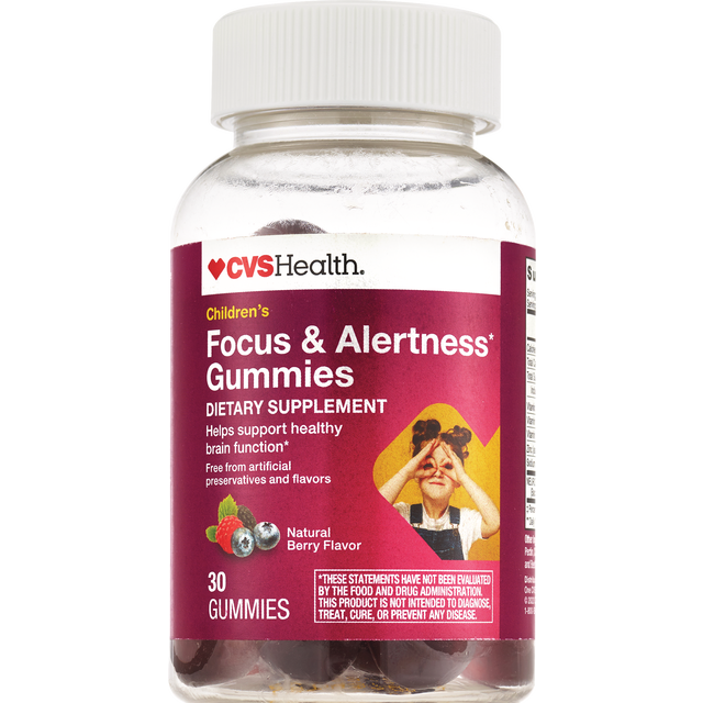slide 1 of 1, CVS Health Children's Focus & Alertness Gummies, 30 ct