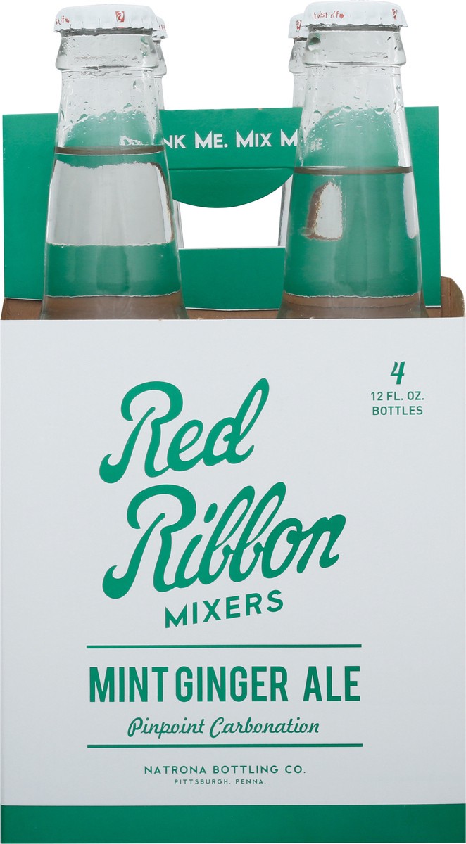 slide 13 of 13, Red Ribbon Mint Ginger Ale Soda - 4 ct; 12 oz, 4 ct; 12 oz