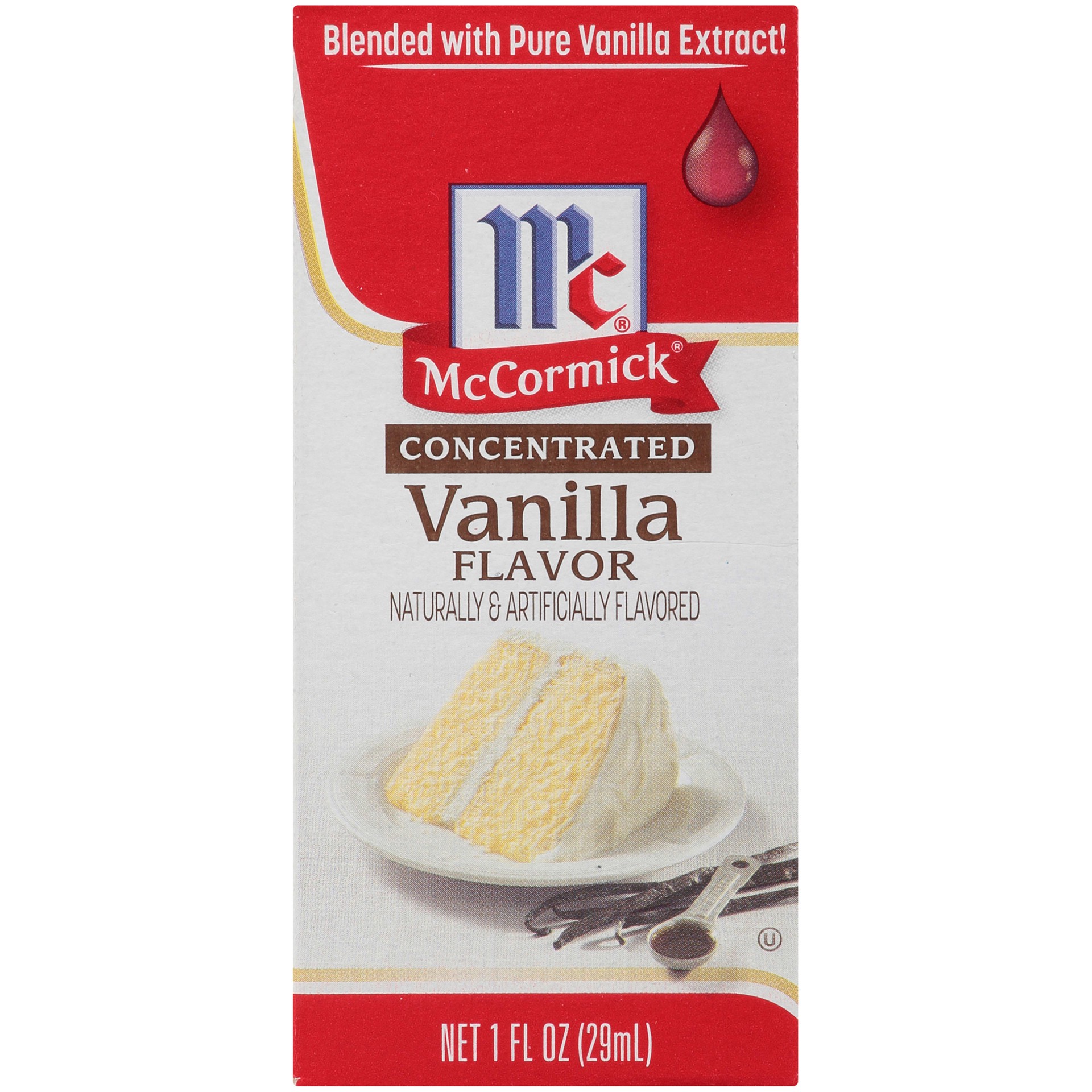 slide 1 of 9, McCormick Concentrated Vanilla Flavor, 1 fl oz, 1 fl oz