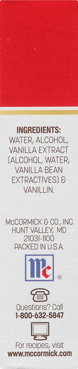 slide 3 of 9, McCormick Concentrated Vanilla Flavor, 1 fl oz, 1 fl oz