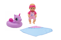 slide 2 of 17, Baby Tender Heart Water Time Fun Baby Doll with Toy, 10", 10 in