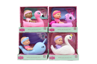 slide 5 of 17, Baby Tender Heart Water Time Fun Baby Doll with Toy, 10", 10 in