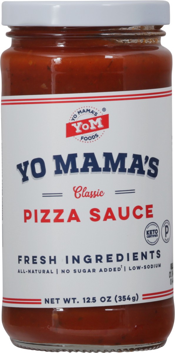 slide 6 of 13, Yo Mama's Classic Pizza Sauce 12.5 oz, 12.5 oz