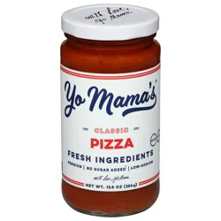 Yo Mama's Classic Pizza Sauce 12.5 oz