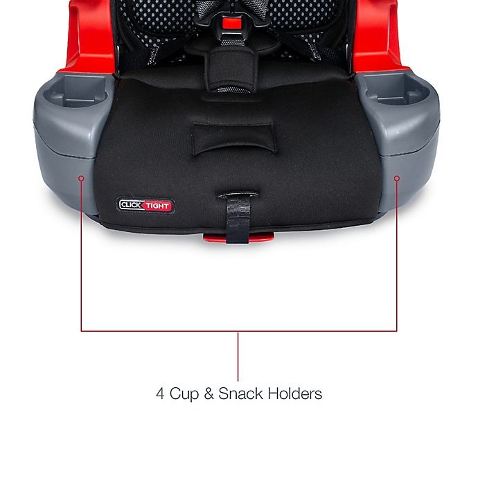 slide 17 of 19, Britax Grow With You ClickTight Cool Flow Harness-2-Booster Car Seat - Grey, 1 ct