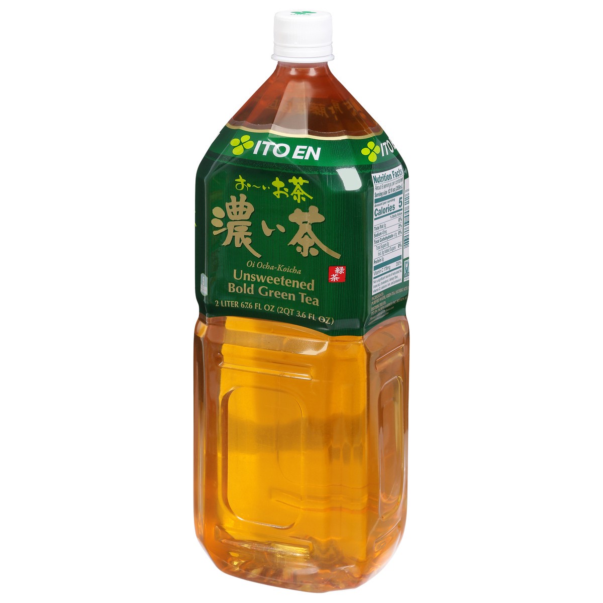 slide 5 of 9, Ito En Bold Unsweetened Green Tea- 2 liter, 2 liter