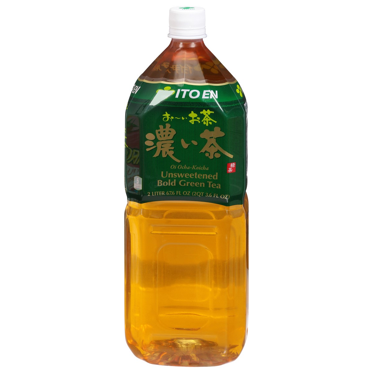 slide 1 of 9, Ito En Bold Unsweetened Green Tea- 2 liter, 2 liter