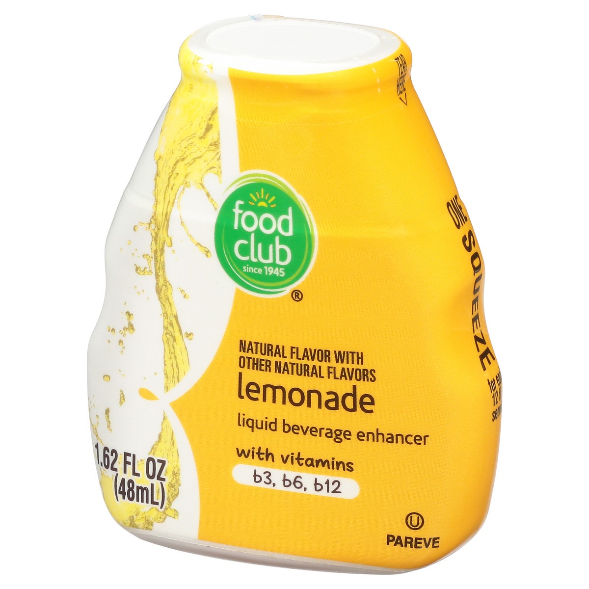 slide 9 of 9, Food Club Lemonade Liquid Beverage Enhancer - 1.62 fl oz, 1.62 fl oz