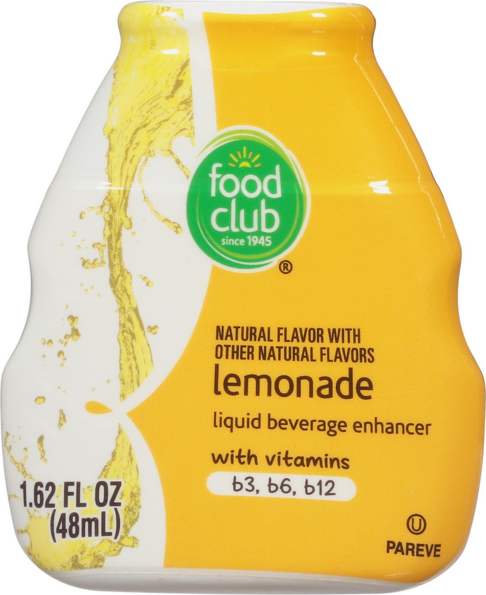 slide 5 of 9, Food Club Lemonade Liquid Beverage Enhancer - 1.62 fl oz, 1.62 fl oz