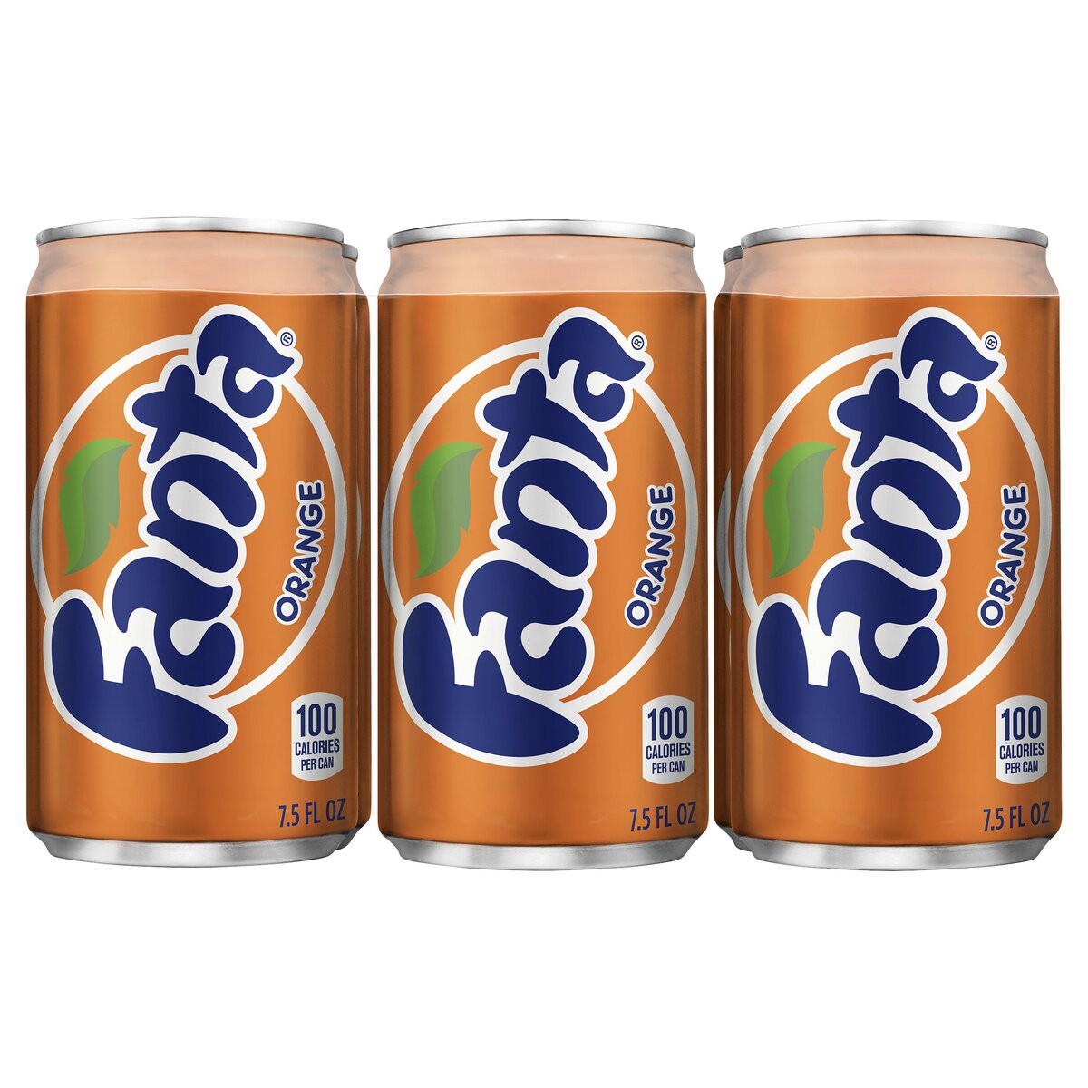 slide 1 of 11, Fanta Orange Soda - 6 ct; 7.5 oz, 6 ct; 7.5 oz