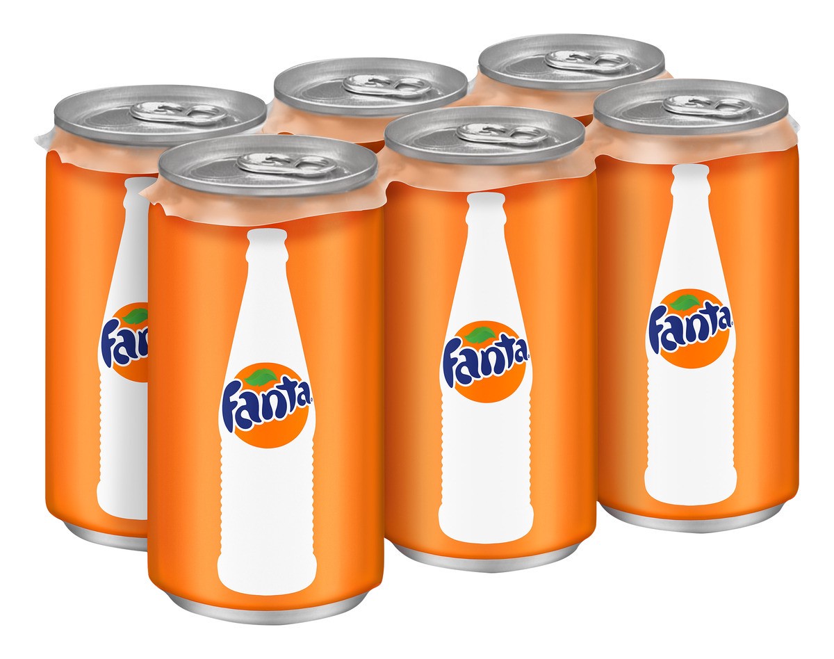 slide 5 of 11, Fanta Orange Soda - 6 ct; 7.5 oz, 6 ct; 7.5 oz