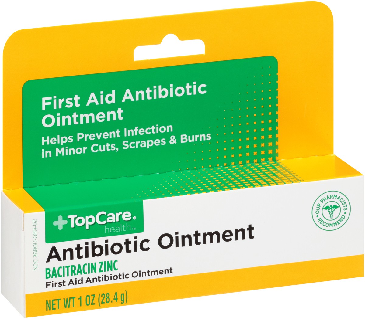 slide 2 of 11, TopCare Bacitracin Zinc Ointment 1 Oz, 1 oz