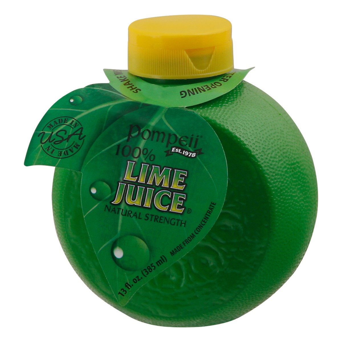 slide 2 of 9, Pompeii Lime 100% Juice - 13 fl oz, 13 fl oz