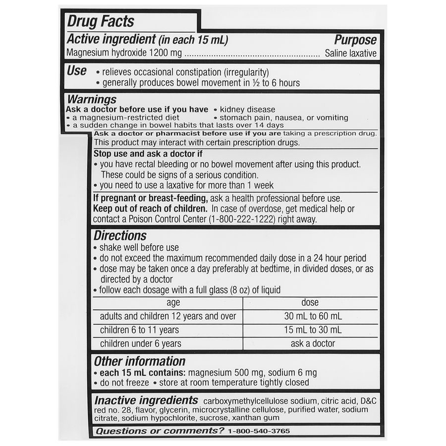 slide 5 of 5, Walgreens Gentle Laxative Liquid Cherry, 12 oz