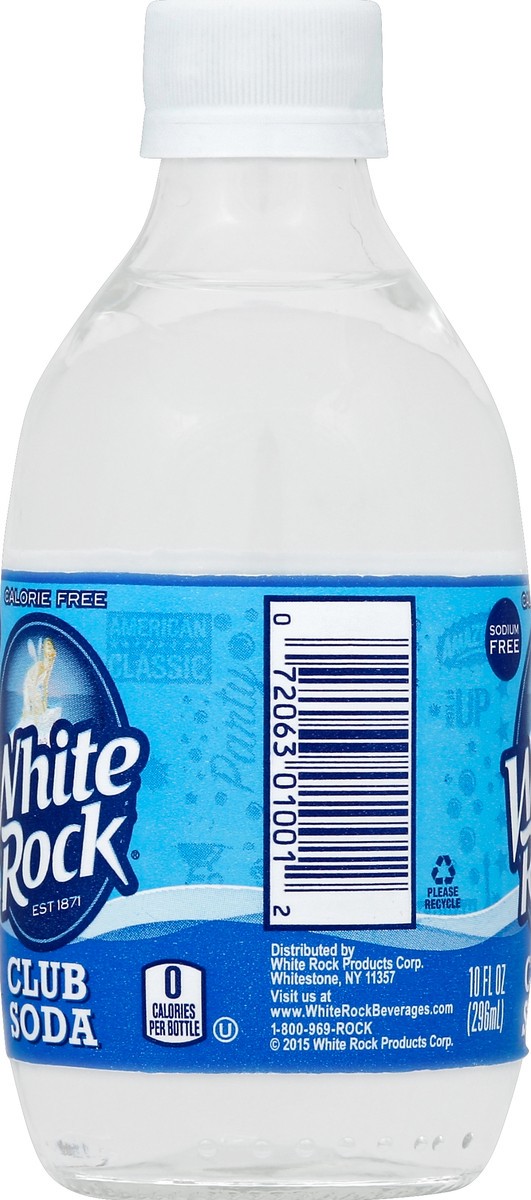 slide 3 of 4, White Rock Club Soda - 10 oz, 6 ct; 10 oz