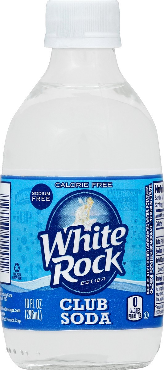 slide 4 of 4, White Rock Club Soda - 10 oz, 6 ct; 10 oz