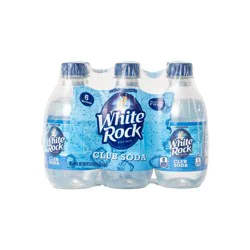 White Rock Club Soda - 10 oz