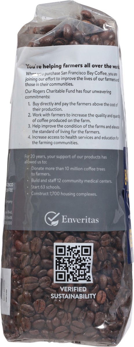 slide 8 of 14, SF Bay Coffee Whole Bean Bay Bridge Blend Coffee 32 oz, 32 oz