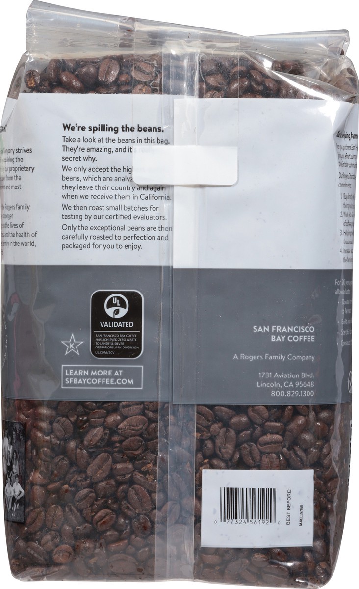 slide 6 of 14, SF Bay Coffee Whole Bean Bay Bridge Blend Coffee 32 oz, 32 oz