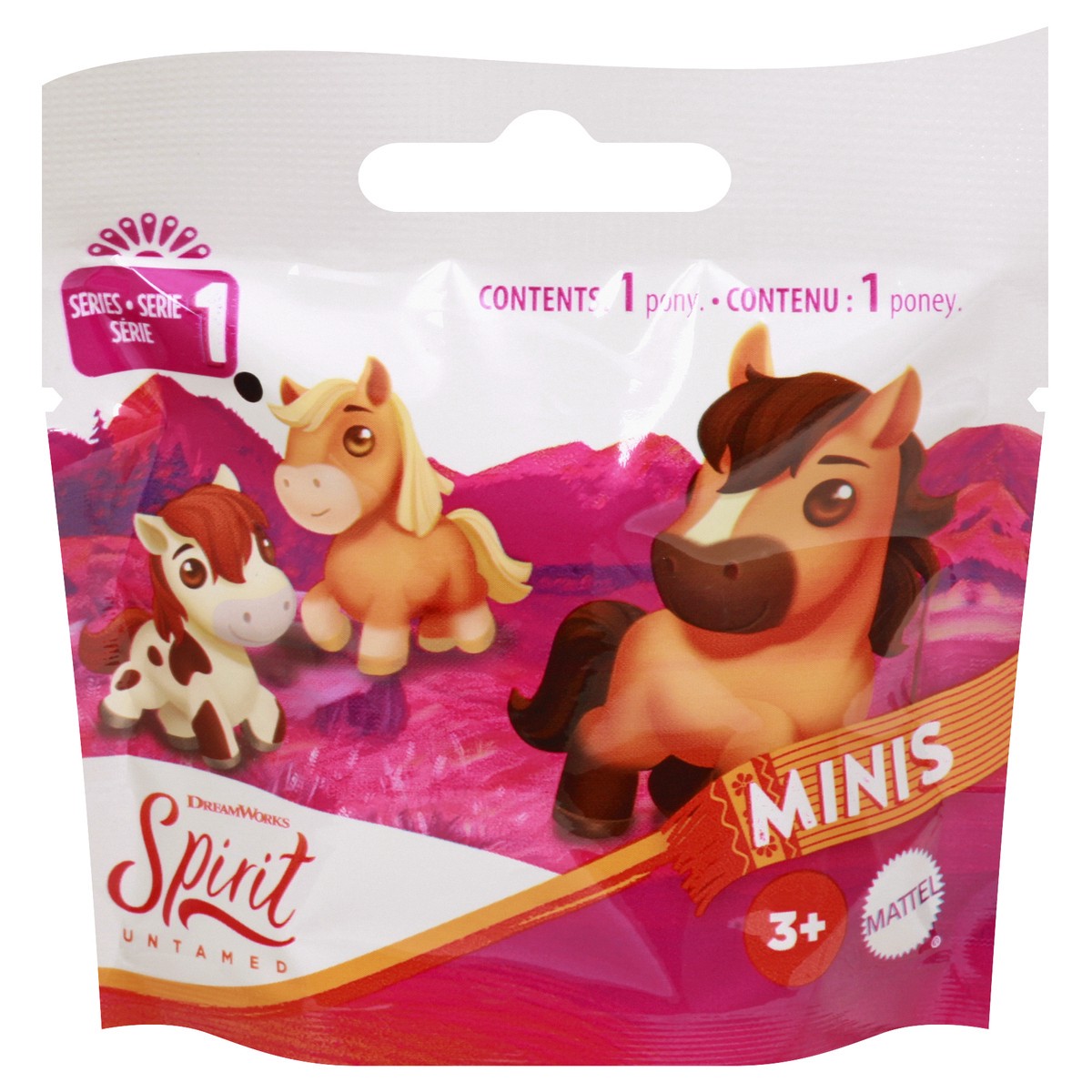 slide 1 of 9, Mattel Spirits Untamed Mini Pony Toy 1 ea, 1 ct