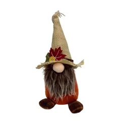 Holiday Home Harvest Fabric Gnome - Tan