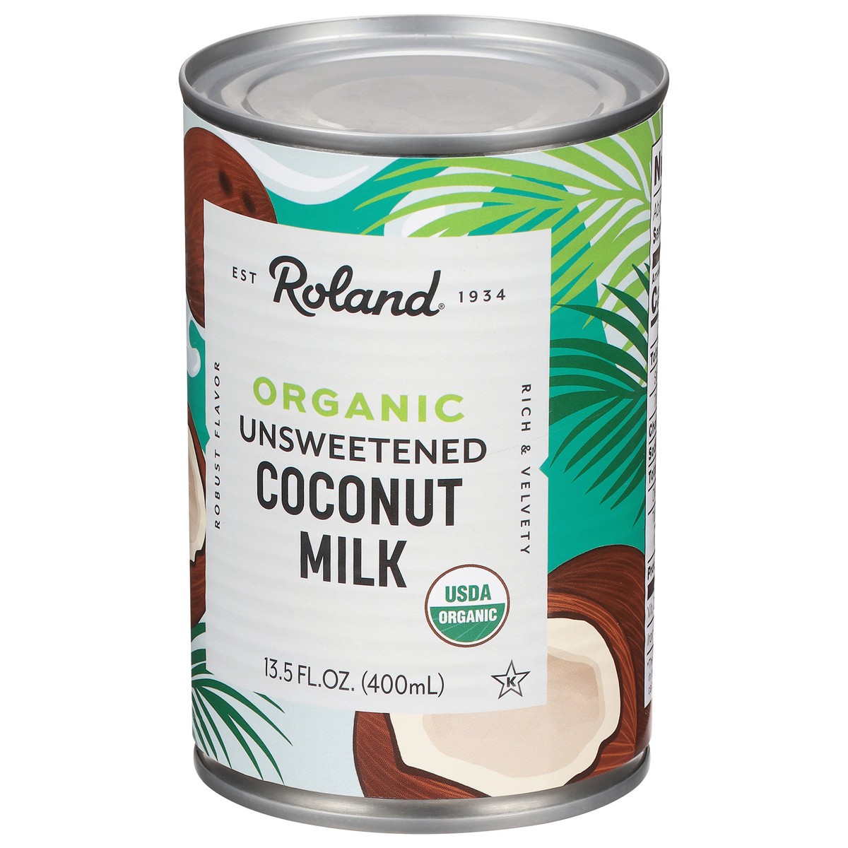 slide 4 of 14, Roland Organic Coconut Milk, 14 oz