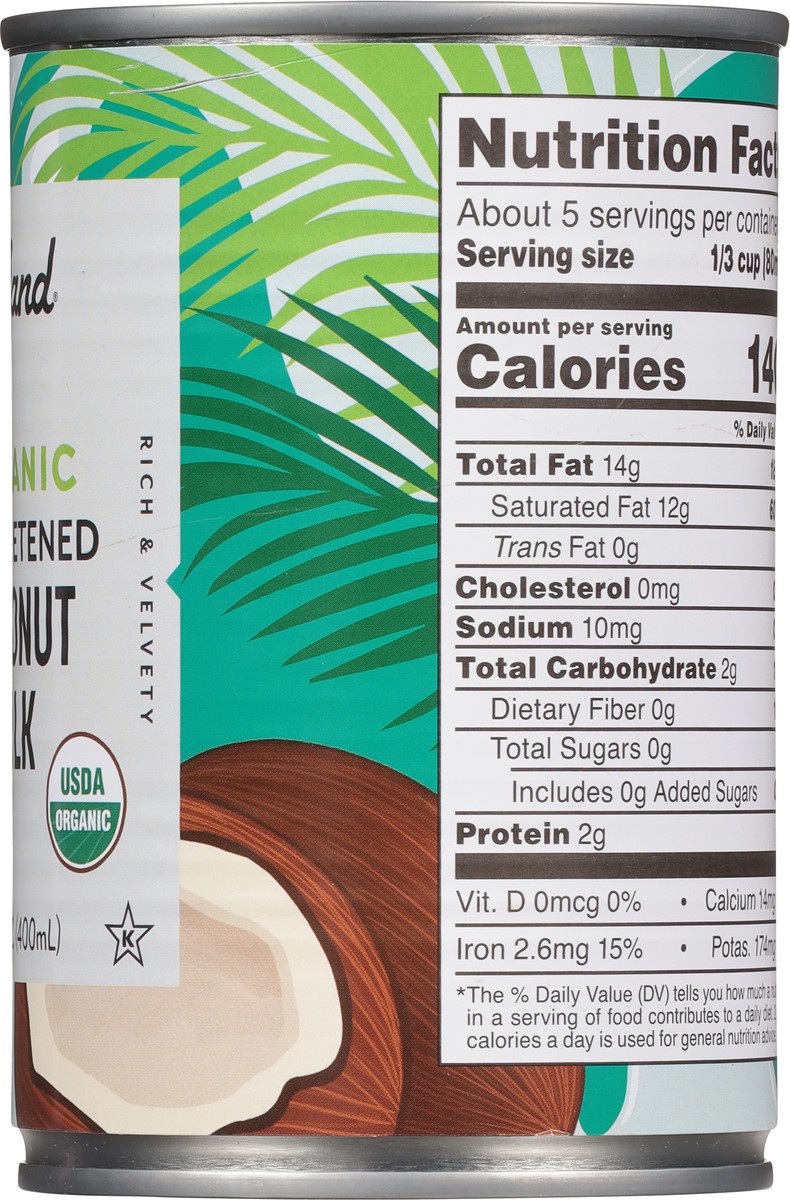 slide 5 of 14, Roland Organic Coconut Milk, 14 oz