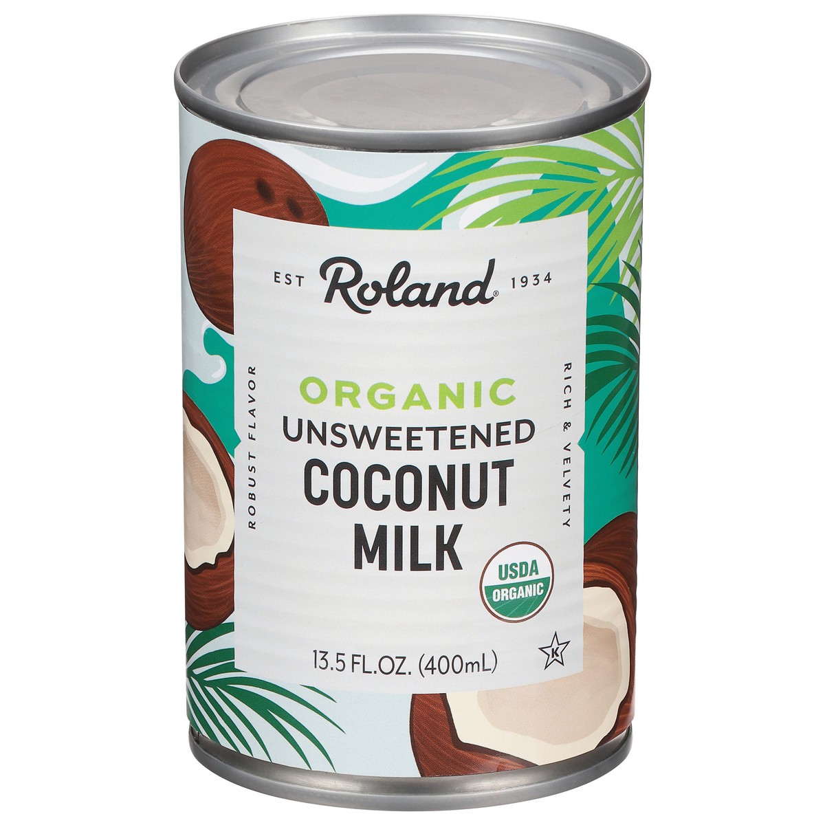 slide 1 of 1, Roland Organic Coconut Milk, 14 oz