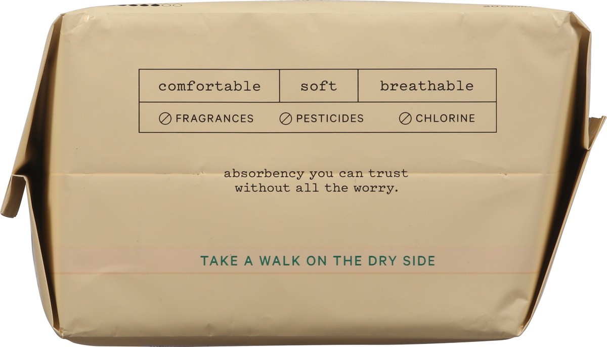 slide 6 of 12, The Honey Pot Company Organic Non-Herbal Incontinence Liners with Wings 20 ea, 20 ct