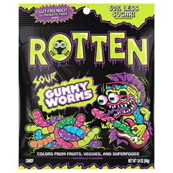 Rotten Sour Gummy Worms 1.8 oz