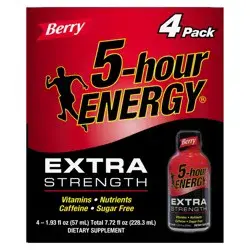 5-hour ENERGY Shot, Extra Strength, Berry
