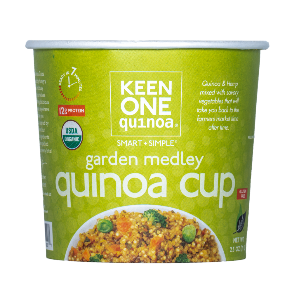 slide 1 of 1, Keen One Garden Medley Quinoa Cup, 2.5 oz