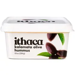 Ithaca Kalamata Olive Hummus - 10 oz