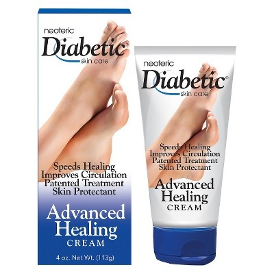 slide 1 of 1, Neoteric Diabetic Advanced Healing Cream, 4 oz