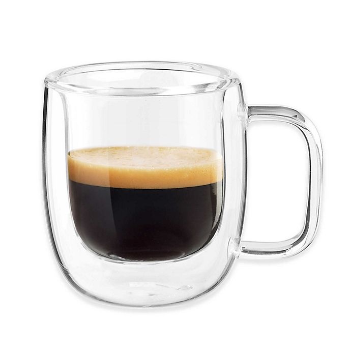 slide 1 of 1, Zwilling Sorrento Plus Double-Wall Espresso Glasses, 2 ct; 2.7 oz
