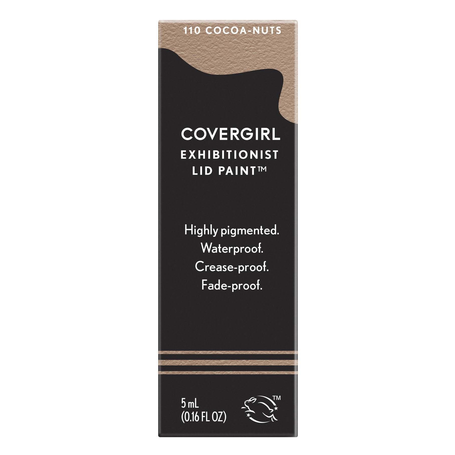 slide 1 of 1, Covergirl Exhibitionist Lid Paint Cream Eyeshadow, Cocoa-Nuts, 0.16 oz