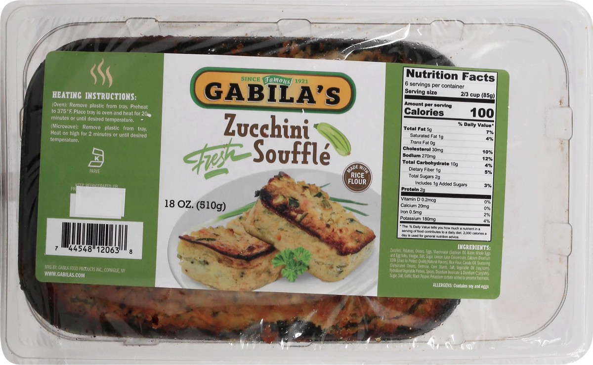 slide 1 of 9, Gabila's Souffle 18 oz, 18 oz