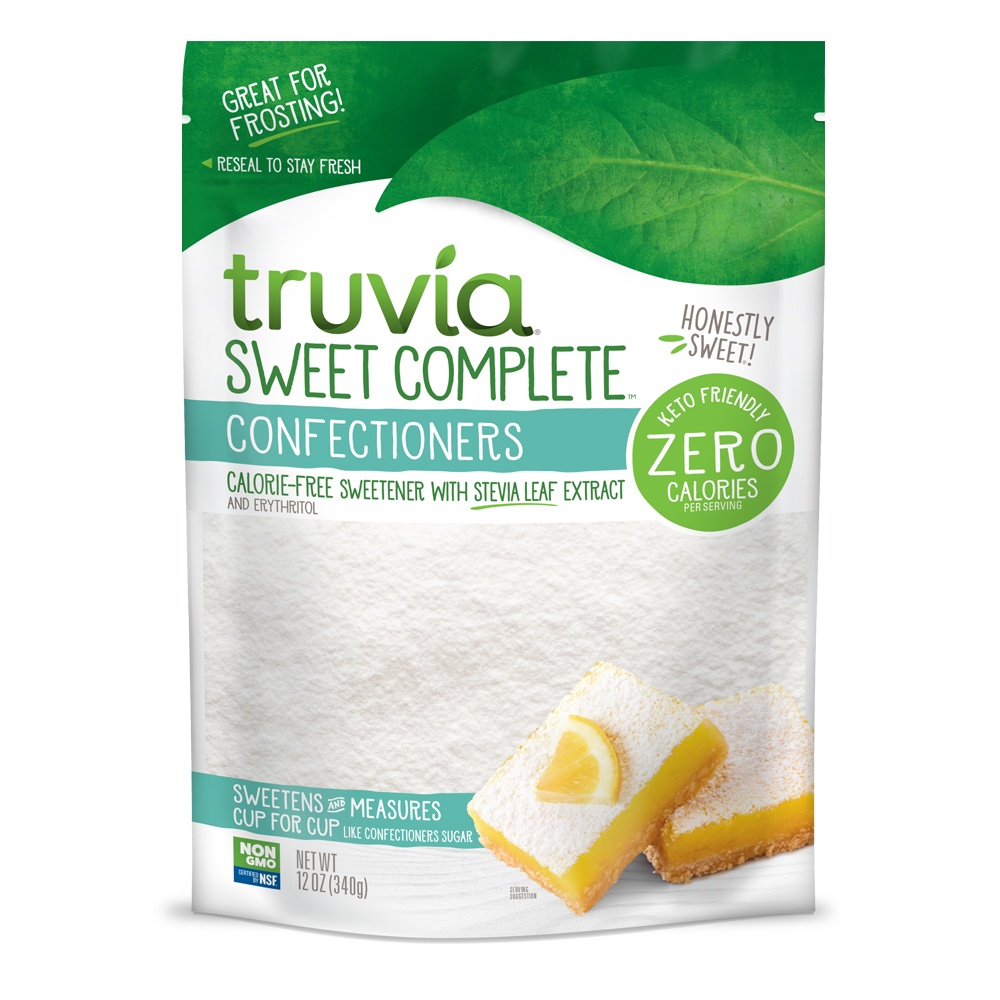 slide 1 of 4, Truvia Sweetener, Calorie-Free, Powdered Bliss, 12 oz