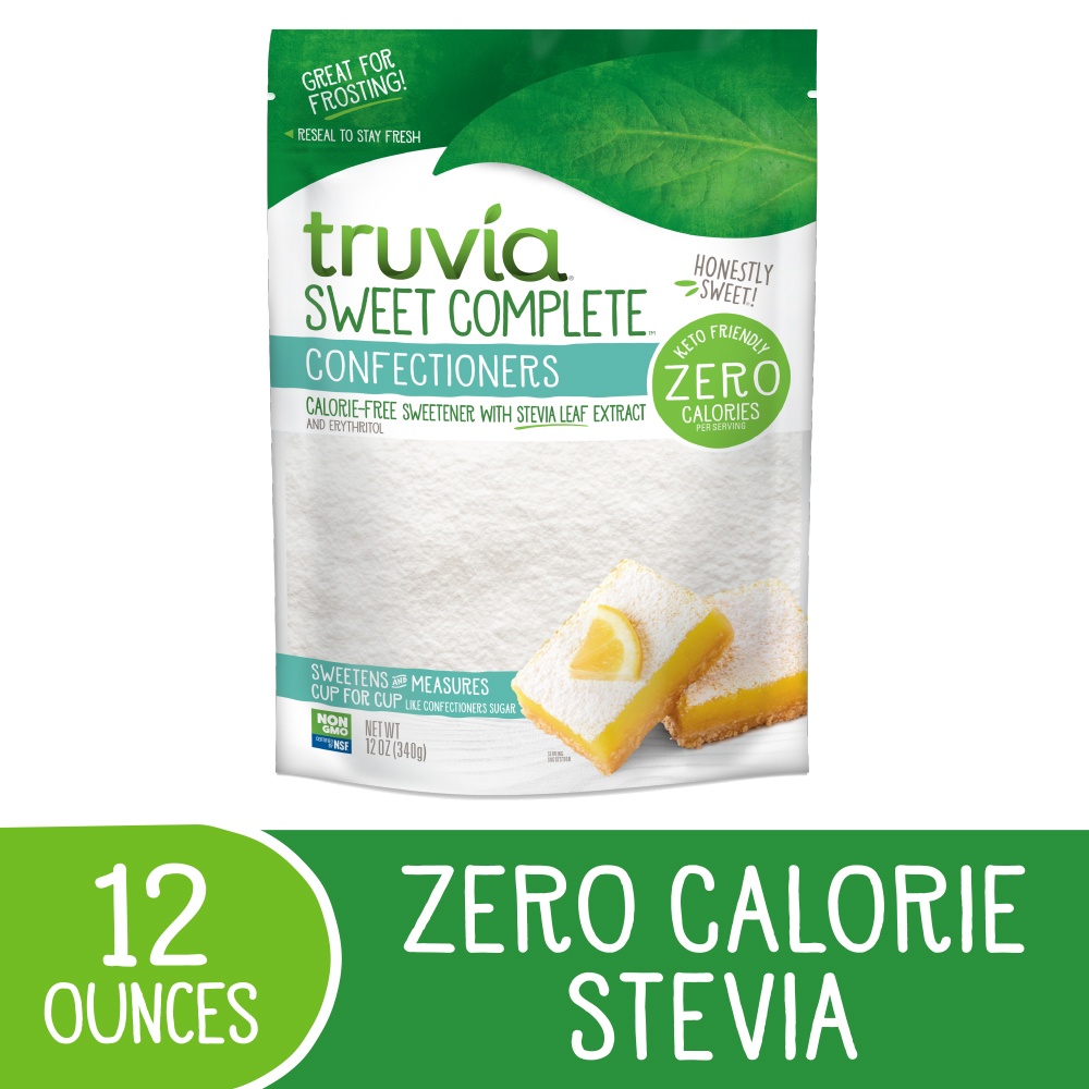 slide 3 of 4, Truvia Sweetener, Calorie-Free, Powdered Bliss, 12 oz