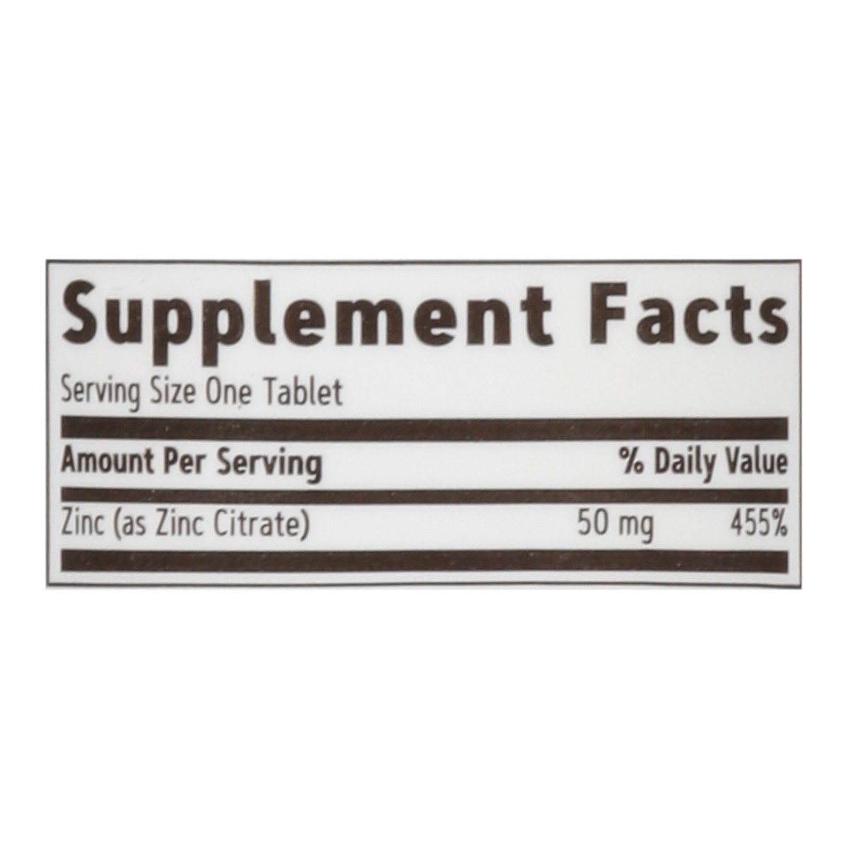 slide 8 of 13, GNC Zinc Tablets 50mg, 90 ct