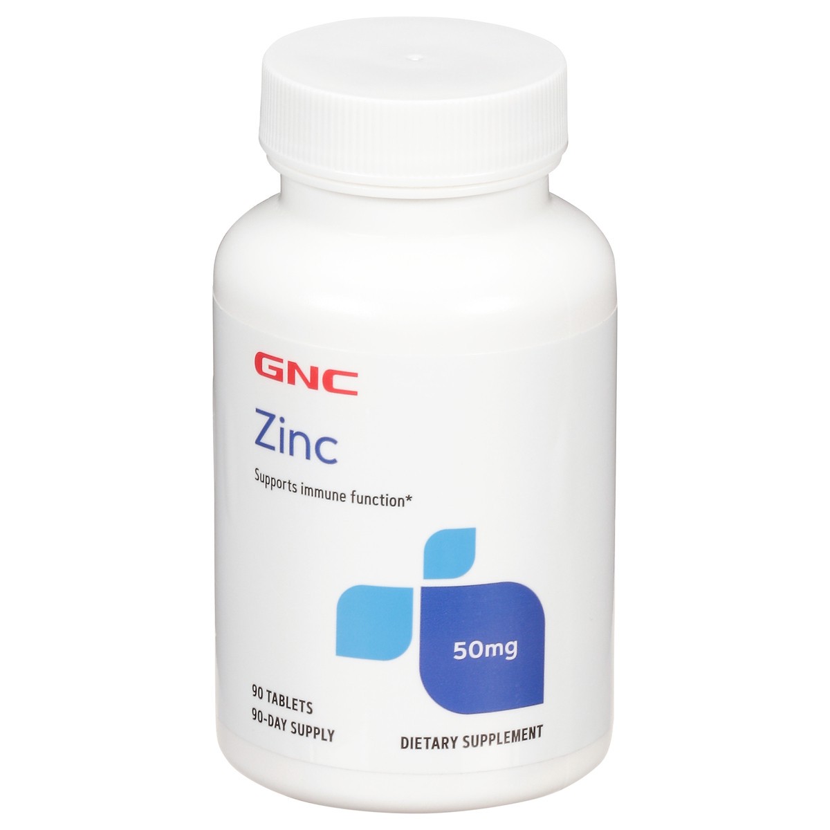 slide 4 of 13, GNC Zinc Tablets 50mg, 90 ct