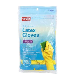 Weis Quality Large Weis Latex Gloves