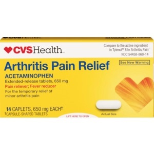 slide 1 of 1, CVS Health Arthritis Pain Relief, 14ct, 14 ct